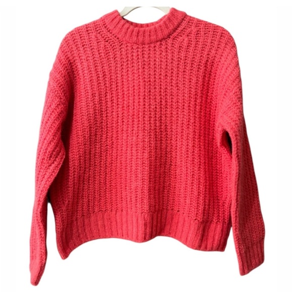 Sezane Sweaters - Sezane La Maille Pull Jose Sweater Rose Candy XS